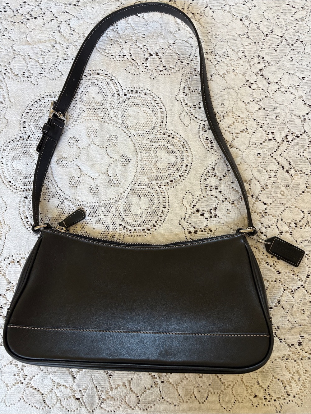 Coach Black Leather Handbag